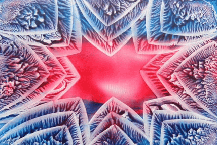 Schilderenmetbijenwas - Encaustic painting