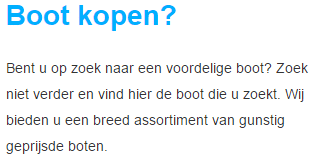 Voordeligeboten - Boot verkopen